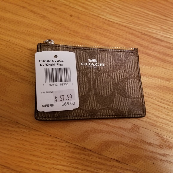 Coach Keychain Wallet - Picture 2 of 3